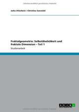 Fraktalgeometrie: Selbstähnlichkeit und fraktale Dimension - Teil 1