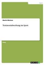 Testimonialwerbung im Sport