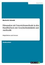 Filmanalyse als Unterrichtsmethode in den Handbüchern der Geschichtsdidaktik und -methodik