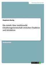 Die Amish. Eine traditionelle Glaubensgemeinschaft zwischen Tradition und Attraktion