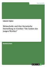 Melancholie und ihre literarische Darstellung in Goethes 