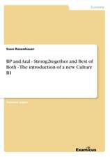 BP and Aral - Strong2together and Best of Both - The introduction of a new Culture B1