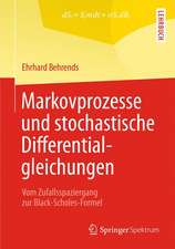 Markovprozesse und stochastische Differentialgleichungen