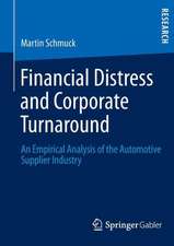 Financial Distress and Corporate Turnaround