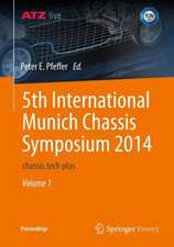 5th International Munich Chassis Symposium 2014: chassis.tech plus