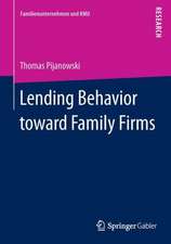 Lending Behavior toward Family Firms