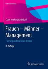 Frauen – Männer – Management: Führung und Team neu denken