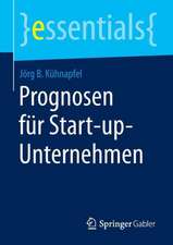 Prognosen für Start-up-Unternehmen