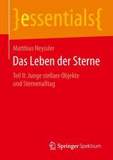 Das Leben der Sterne: Teil II: Junge stellare Objekte und Sternenalltag