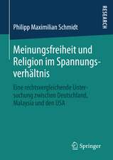 Meinungsfreiheit und Religion im Spannungsverhältnis: Eine rechtsvergleichende Untersuchung zwischen Deutschland, Malaysia und den USA