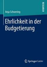 Ehrlichkeit in der Budgetierung