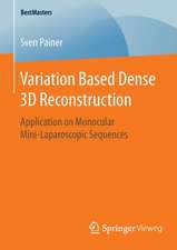 Variation Based Dense 3D Reconstruction: Application on Monocular Mini-Laparoscopic Sequences