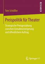 Preispolitik für Theater: Strategische Preisgestaltung zwischen Einnahmesteigerung und öffentlichem Auftrag