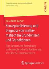 Konzeptualisierung und Diagnose von mathematischem Grundwissen und Grundkönnen: Eine theoretische Betrachtung und exemplarische Konkretisierung am Ende der Sekundarstufe II