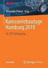 Karosseriebautage Hamburg 2018: 16. ATZ-Fachtagung 