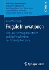 Frugale Innovationen : Eine Untersuchung der Kriterien und des Vorgehens bei der Produktentwicklung 