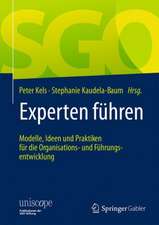 Experten führen: Modelle, Ideen und Praktiken für die Organisations- und Führungsentwicklung