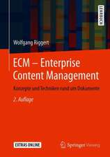 ECM – Enterprise Content Management: Konzepte und Techniken rund um Dokumente