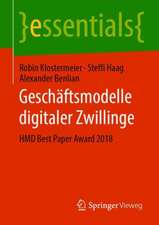 Geschäftsmodelle digitaler Zwillinge