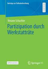 Partizipation durch Werkstatträte