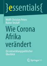 Wie Corona Afrika verändert: Ein entwicklungspolitischer Überblick