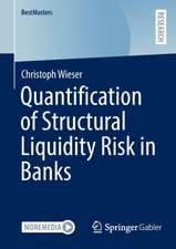 Quantification of Structural Liquidity Risk in Banks