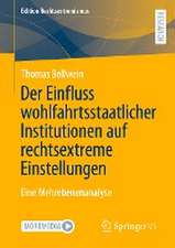 Der Einfluss wohlfahrtsstaatlicher Institutionen auf rechtsextreme Einstellungen: Eine Mehrebenenanalyse