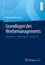 Grundlagen des Werbemanagements 