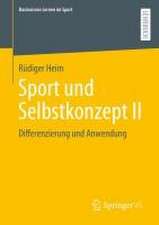 Sport und Selbstkonzept II