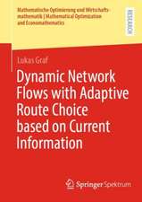 Dynamic Network Flows with Adaptive Route Choice based on Current Information