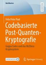 Codebasierte Post-Quanten-Kryptografie