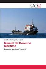 Manual de Derecho Maritimo