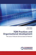 TQM Practices and Organizational development