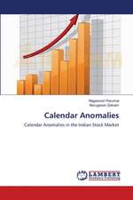 Calendar Anomalies