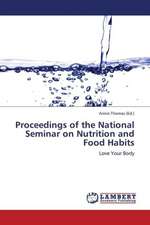 Proceedings of the National Seminar on Nutrition and Food Habits