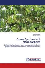 Green Synthesis of Nanoparticles