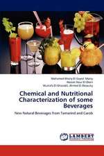 Chemical and Nutritional Characterization of some Beverages