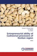 Entrepreneurial ability of Cashewnut processors of Konkan region