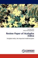 Review Paper of Acalypha indica