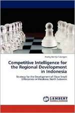 Competitive Intelligence for the Regional Development in Indonesia