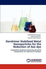 Dendrimer Stabilized Metal Nanoparticles for the Reduction of Azo dye