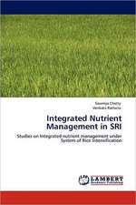 Integrated Nutrient Management in SRI