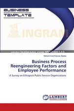 Business Process Reengineering Factors and Employee Performance