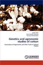 Genetics and agronomic studies of cotton