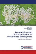 Formulation and Characterization of Aceclofenac Microsphere