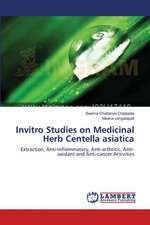 Invitro Studies on Medicinal Herb Centella asiatica