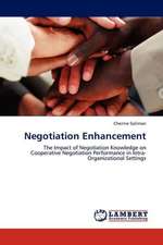 Negotiation Enhancement