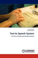 Text to Speech System