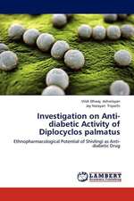 Investigation on Anti-diabetic Activity of Diplocyclos palmatus