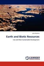 Earth and Biotic Resources